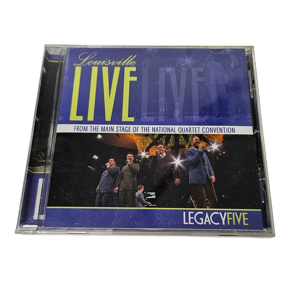 NEW Legacy Five Louisville Live CD 2013 SEALED Christian Music Southern Gospel